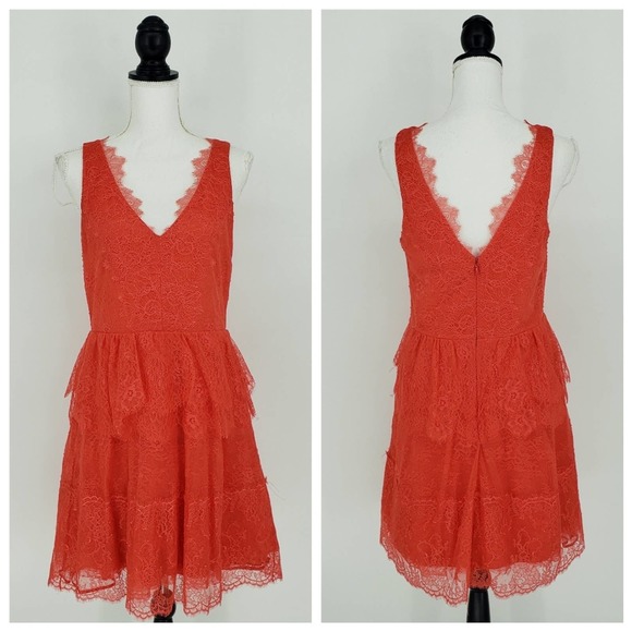 NWOT BCBGMaxAzria Willa Lace Dress - Picture 2 of 11